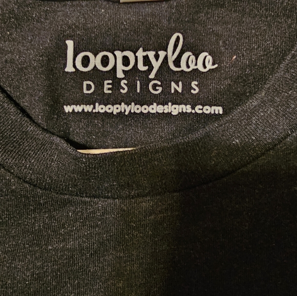 Loopty Loo Unisex "Good Vibes" Graphic T-Shirt - Picture 4 of 5